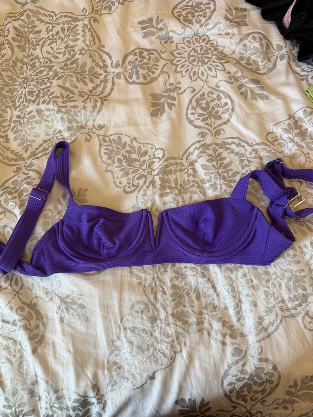 Oh Polly purple bikini top